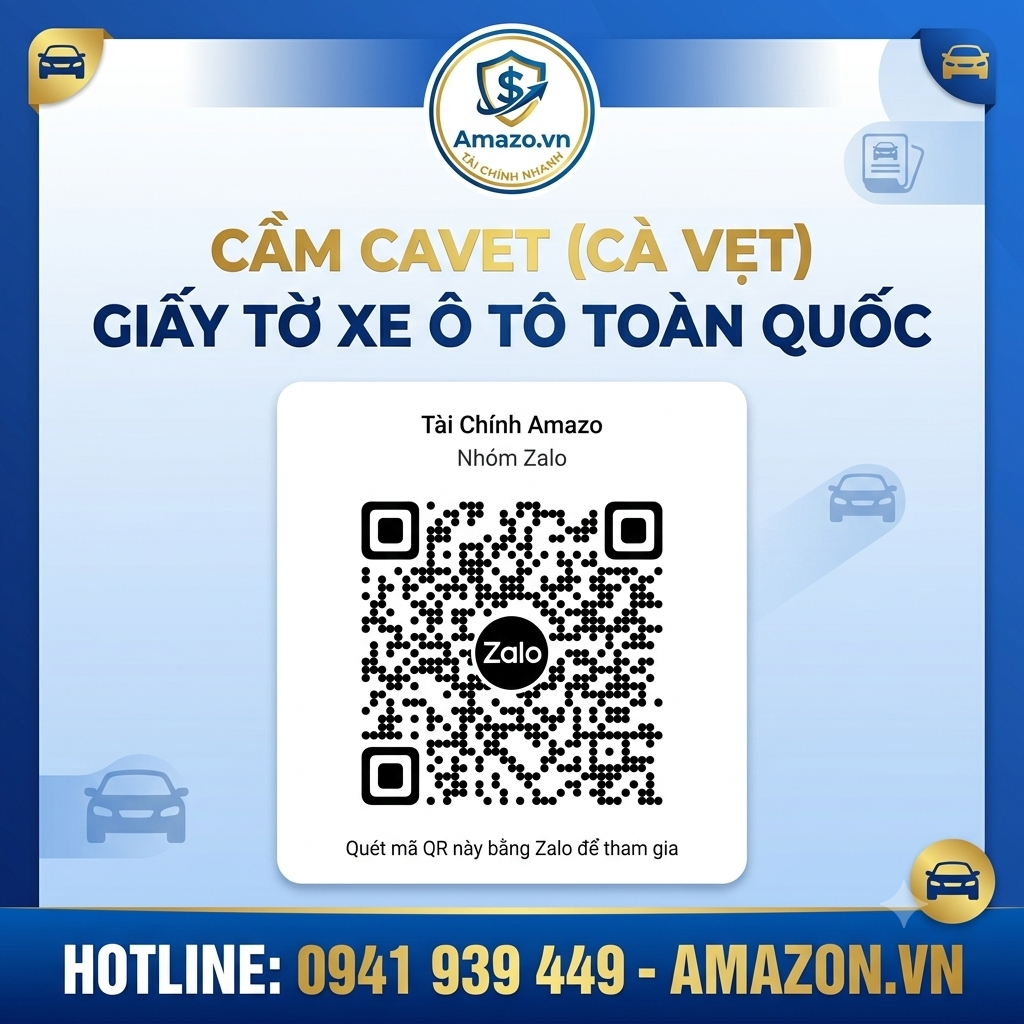 CẦM CAVET/CÀ VẸT, GIẤY TỜ ĐĂNG KÝ XE Ô TÔ TRÊN TOÀN QUỐC