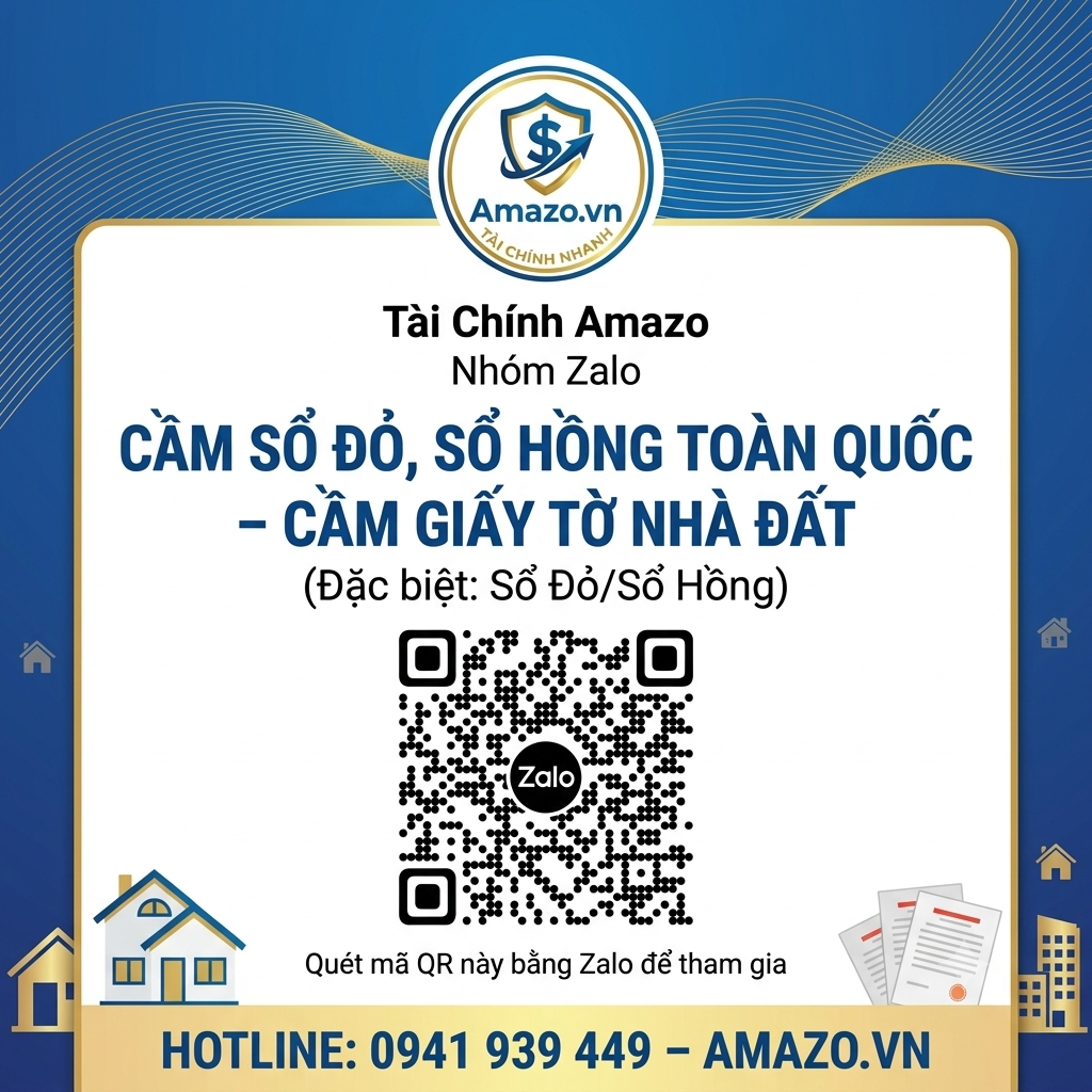 CẦM SỔ ĐỎ/SỔ HỒNG, GIẤY TỜ NHÀ ĐẤT TRÊN TOÀN QUỐC
