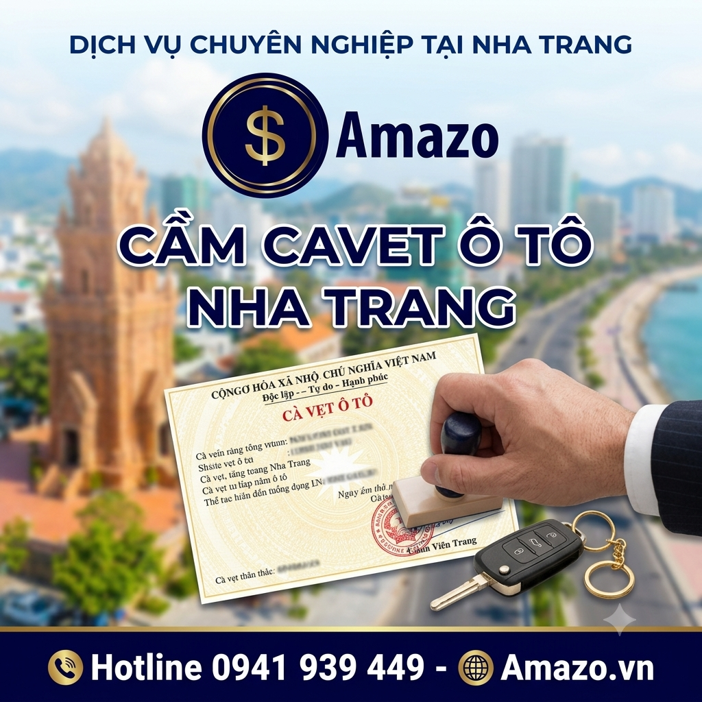 Cầm Cavet Ô Tô Nha Trang